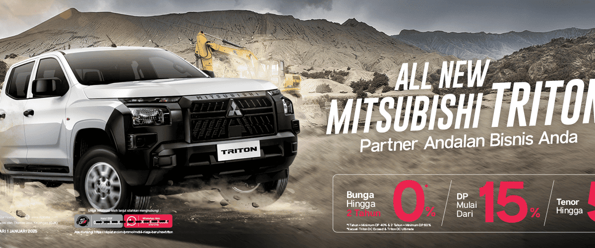 Mitsubishi Triton Depok – Mobil Double Cabin Tangguh di Dealer Mitsubishi Srikandi Margoda Depok